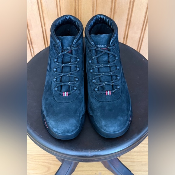 Rockport XCS Waterproof Black Hiking Shoes Size 8 - Picture 8 of 10